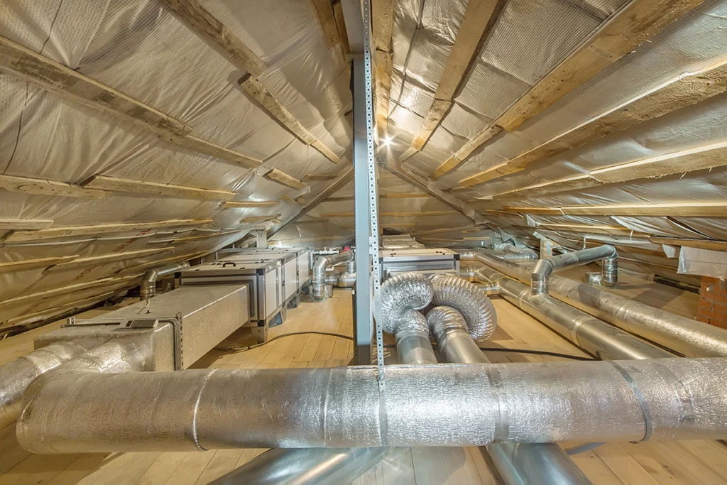 Air handler capacitor failing causing system shutdown in Houma, LA: large attic ventilation system with multiple air